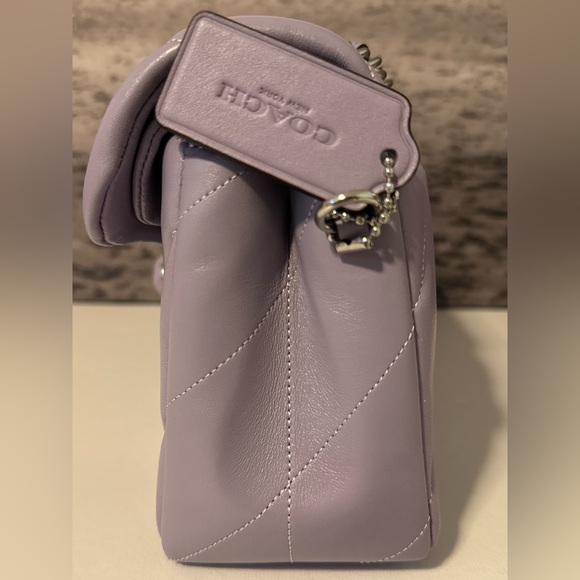 NWT Coach Tabby Shoulder Bag 26 With Quilting Soft Purple CP147 - Picture 6 of 13